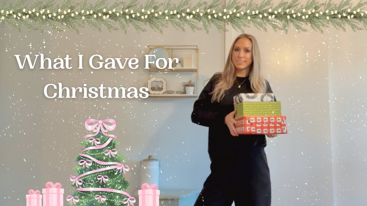 What I GAVE For Christmas *haul + wrap with me*