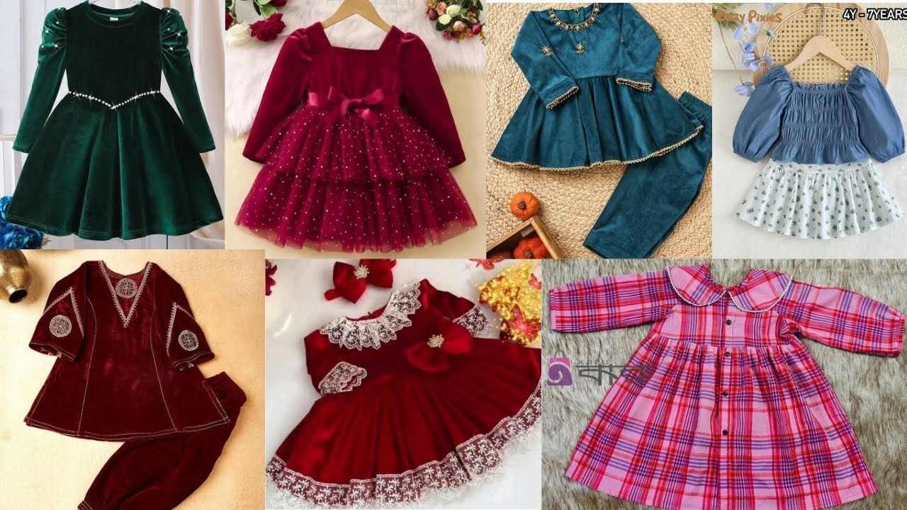 Hand made baby girl winter summer frocks designs 2026#trending #latest #dress 