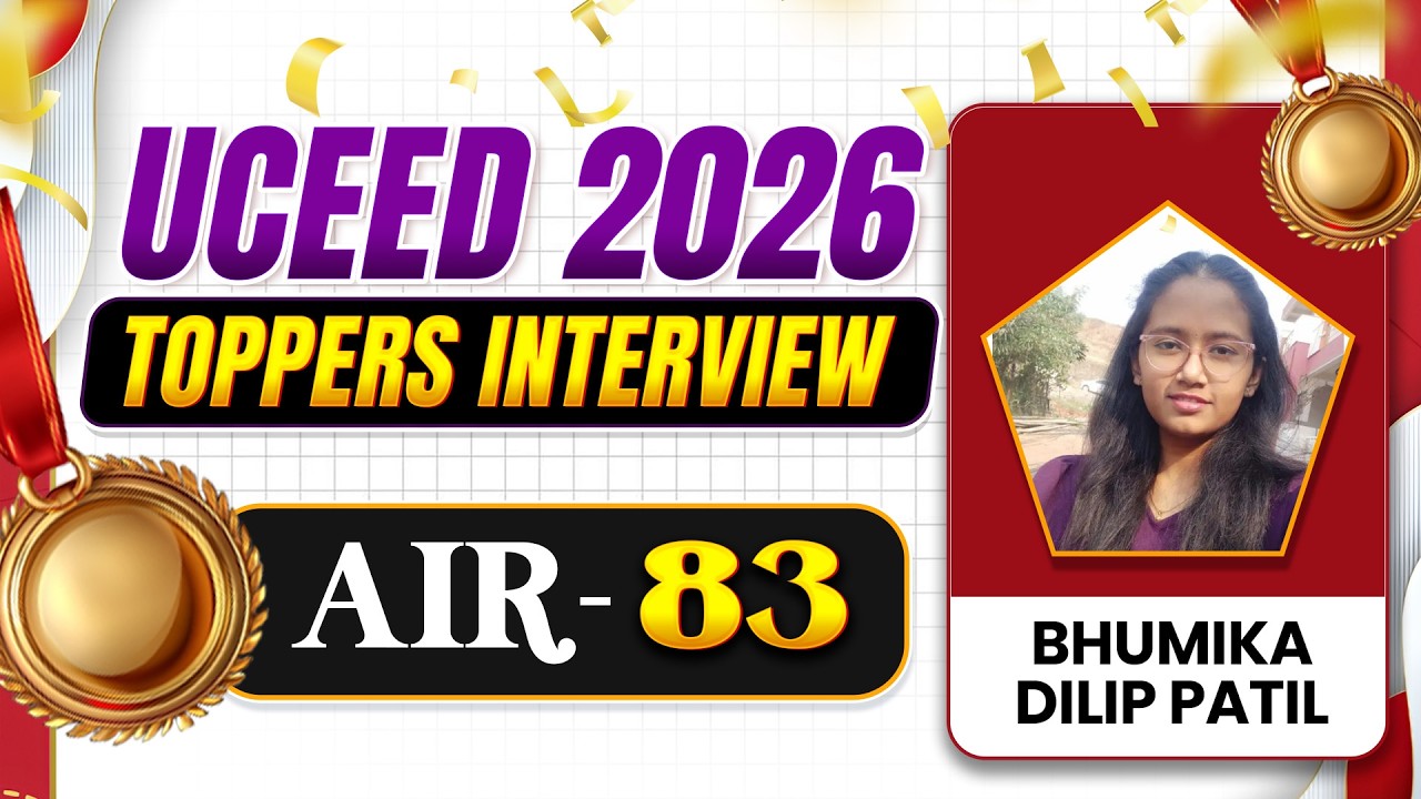 How AIR-83 Cracked UCEED 2026? | Topper Interview & Preparation Strategy