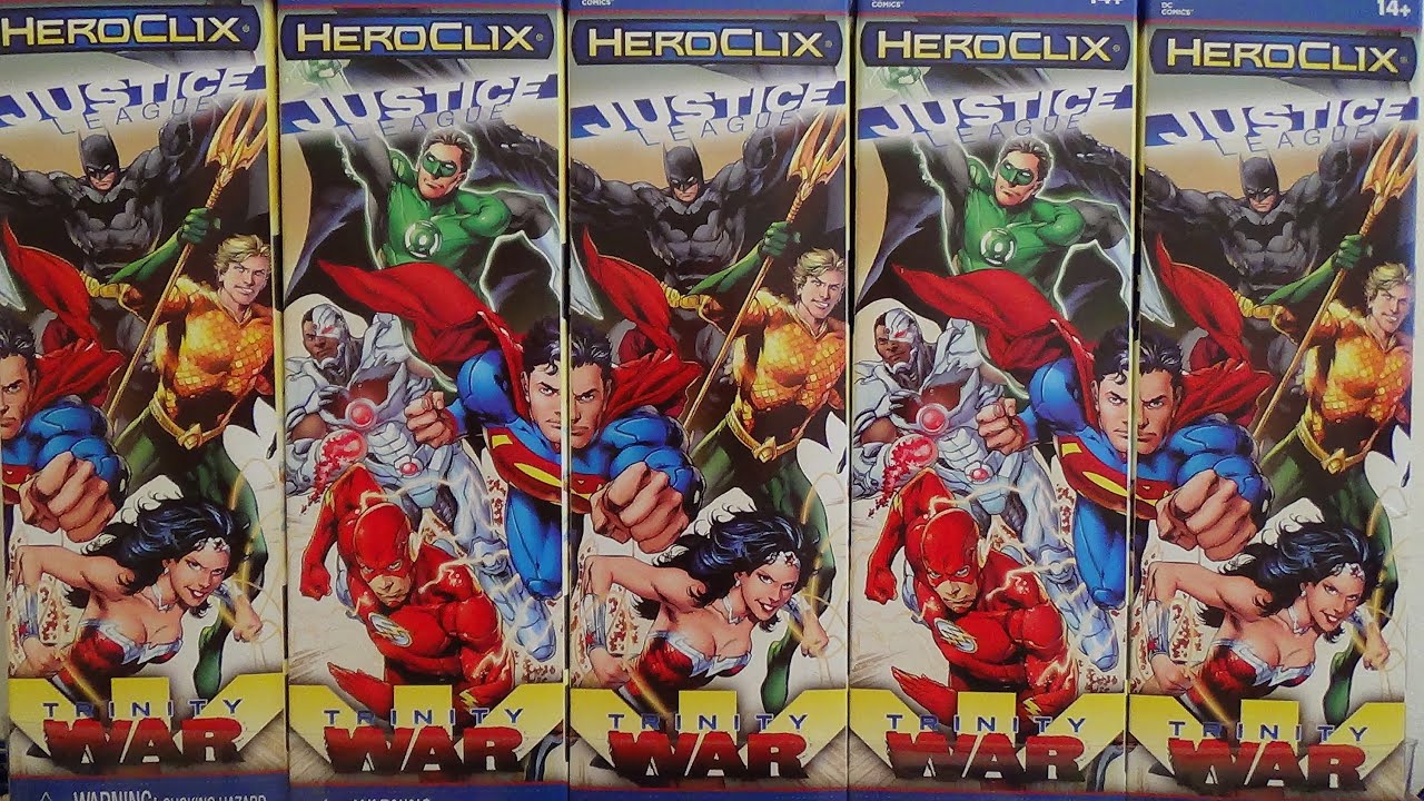 Heroclix   Trinity War   3 Brick Unboxing