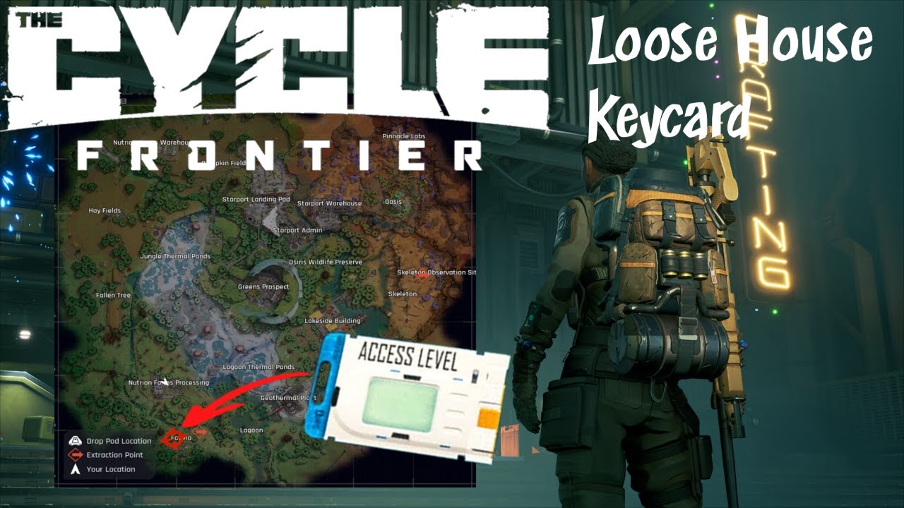 Where To Use Loose House Keycard - The Cycle Frontier
