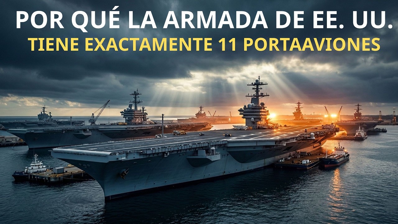 Por Qué La Armada de EE. UU. Tiene Exactamente 11 Portaaviones