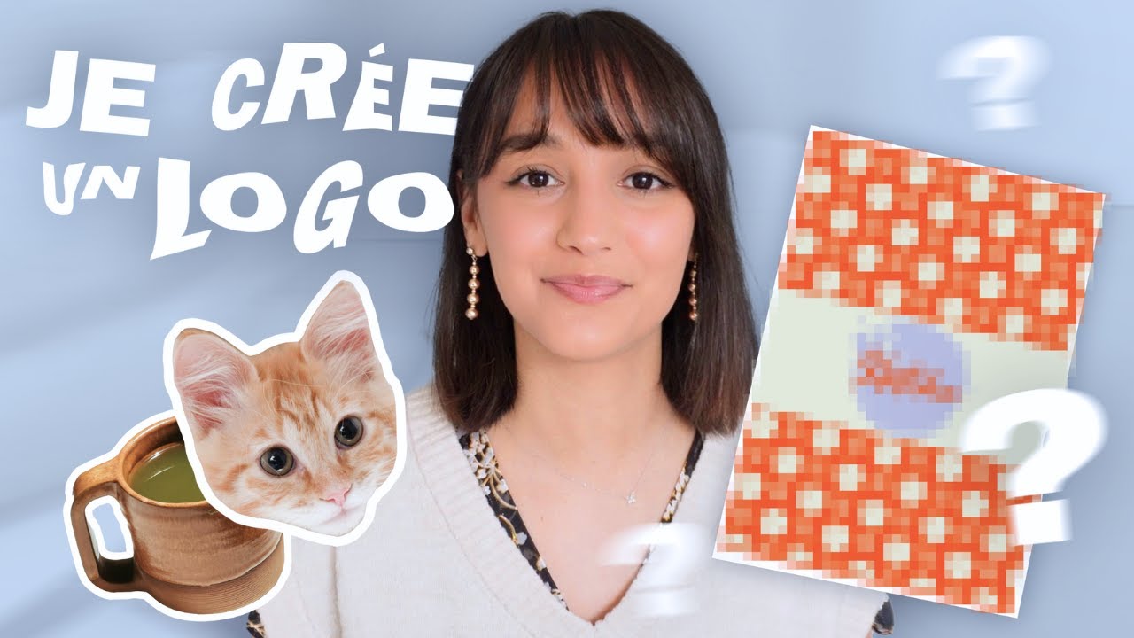Je crée l'identité visuelle d'un café à chats 😺🍵