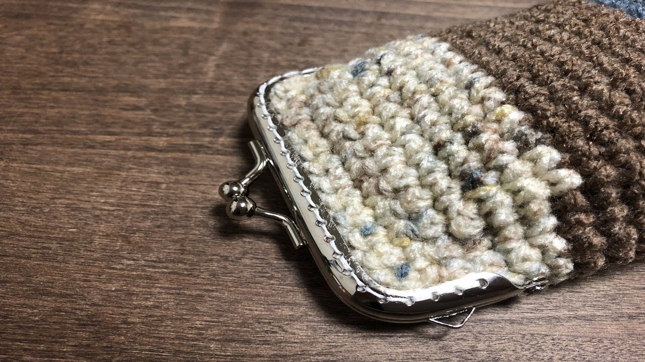 【がま口】【付け方】私の四角いがま口のつけ方☆How to wear metal fittings