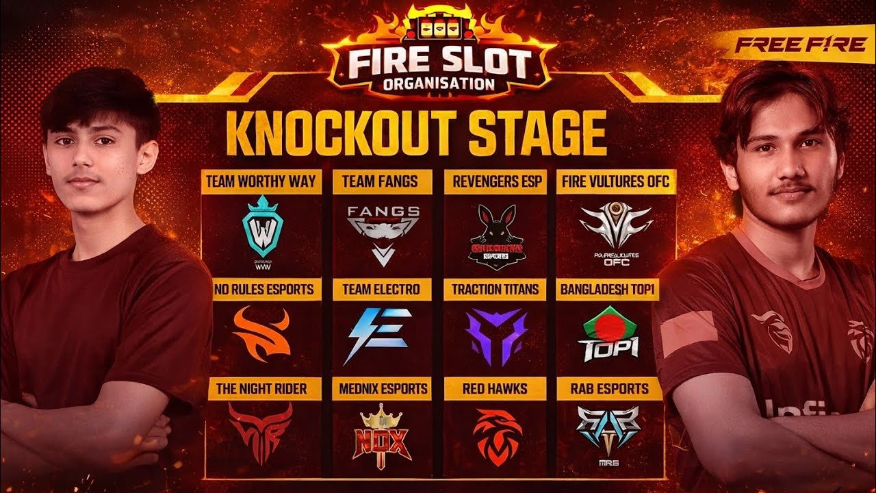 🔥 FREE FIRE TOURNAMENT LIVE | FIRE SLOT ORGANIZATION