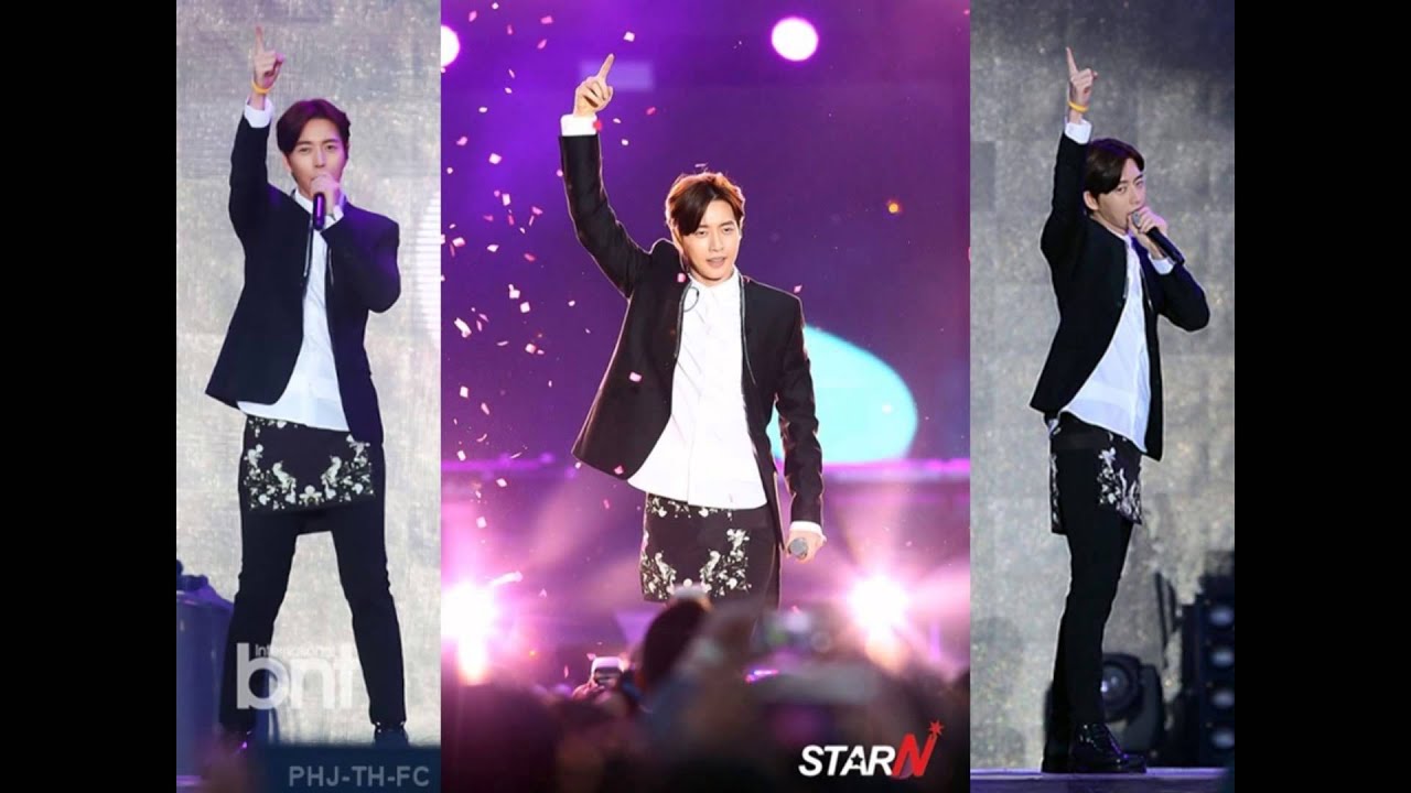 Park Hae Jin at 2015 Lotte Family Festival