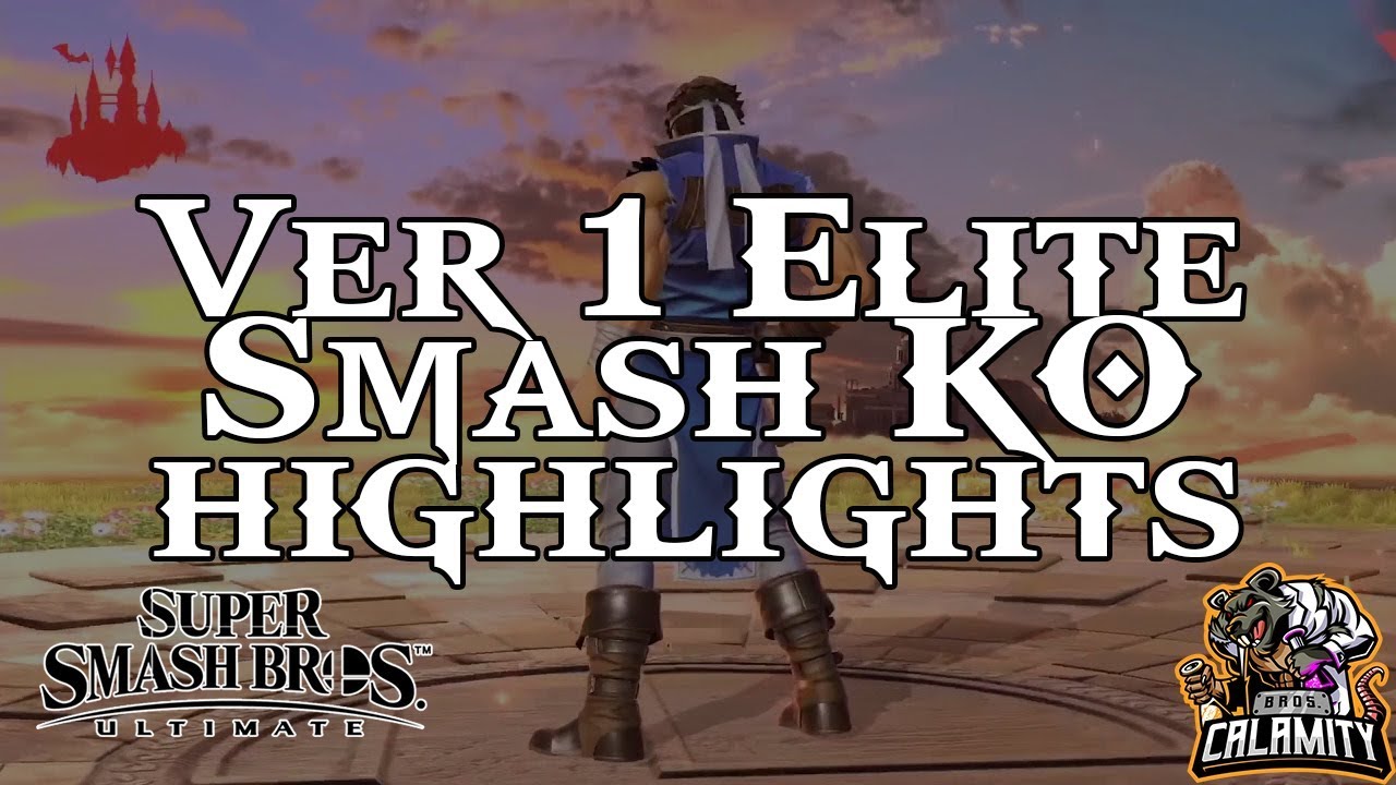 【SSBU】Ver 1 Elite Smash Belmont KO Highlight Video