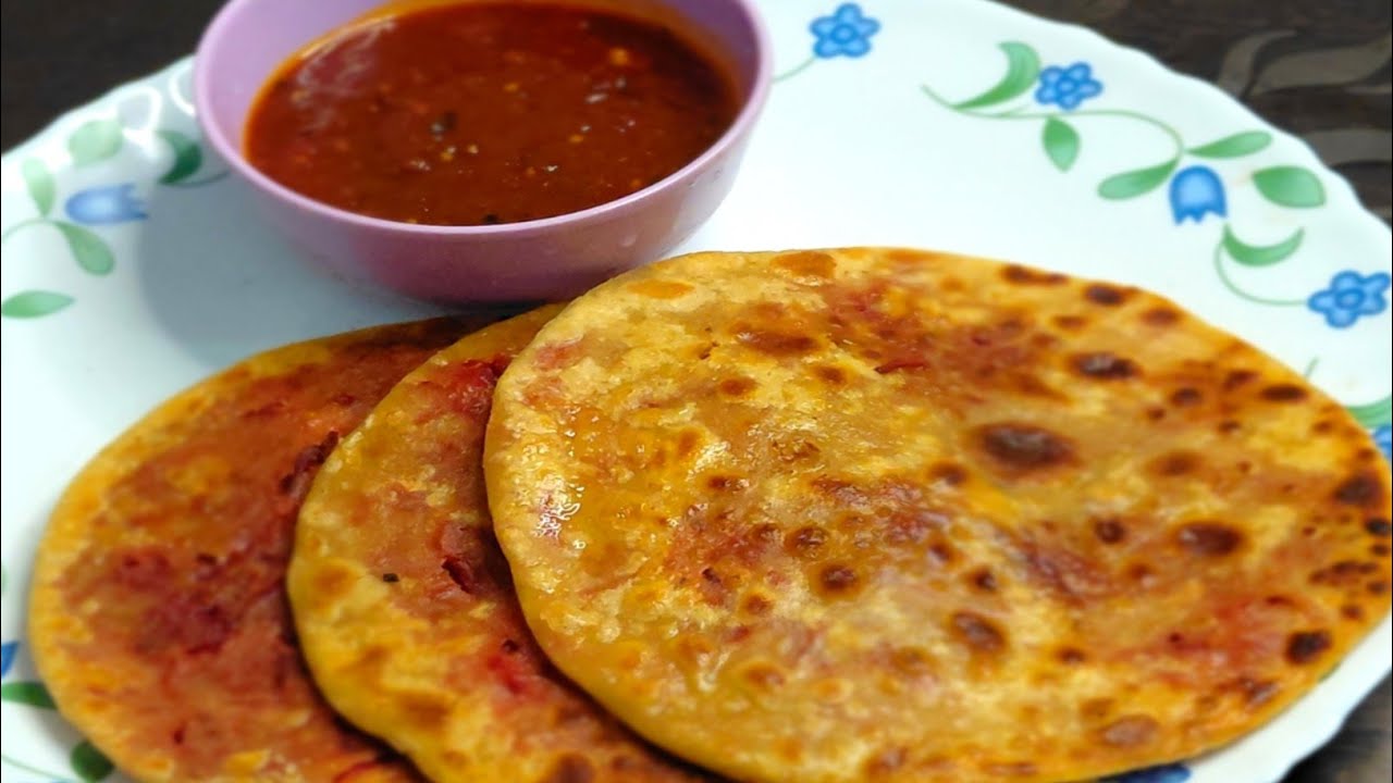 Immune Booster Paratha  +Tomato Chutney | बस 10 min में तैयार | Viral Healthy Recipe |