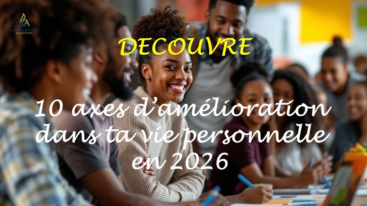 10 axes d'amélioration de ta vie personnelle en 2026