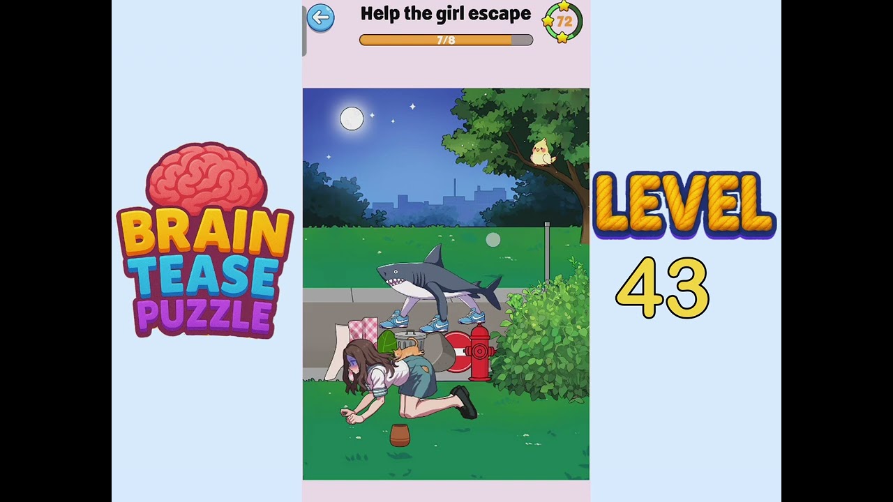 Brain tease puzzle level 43 Walkthrough Solution