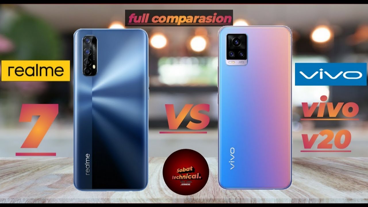 realme 7 vs vivo v20 || camera test !!