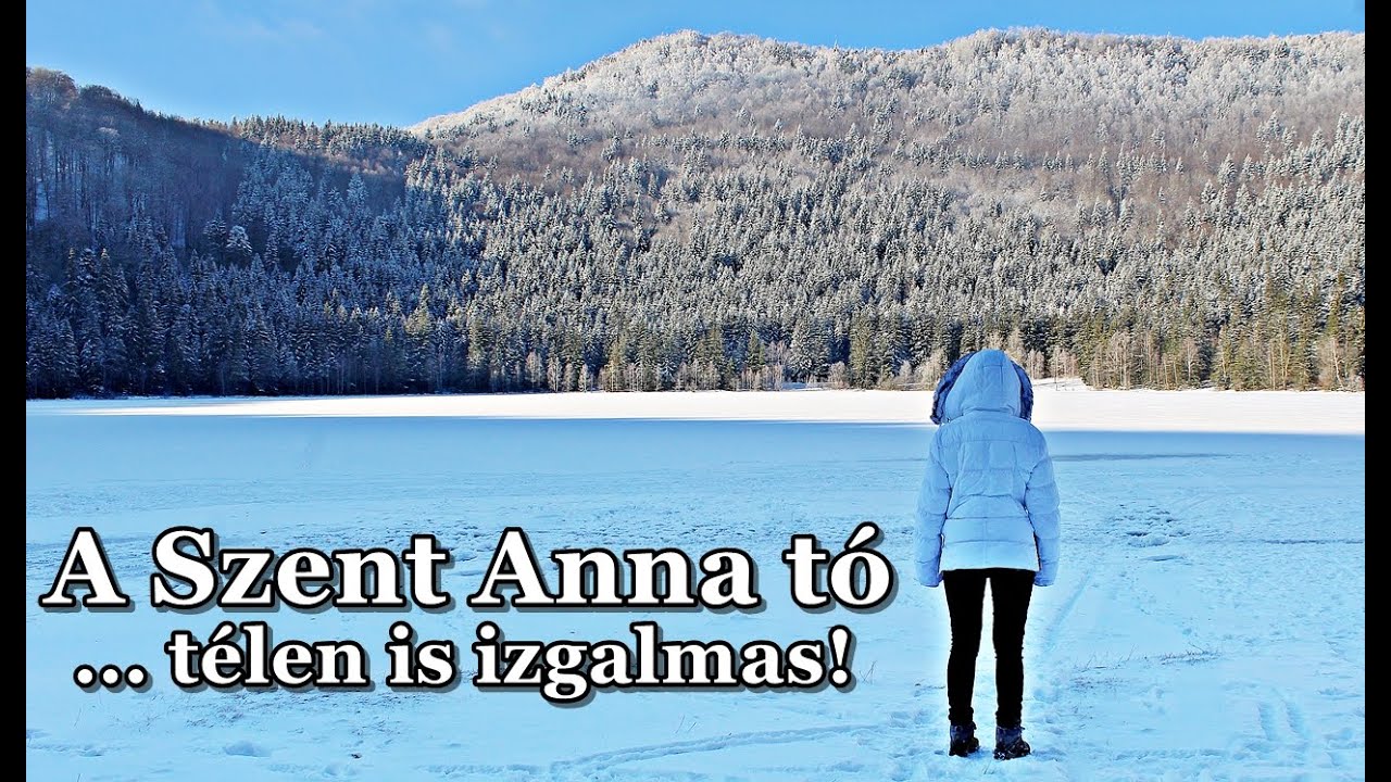 A Szent Anna tó télen is szép és izgalmas!  - Saint Ana lake - Lacul Sfânta Ana