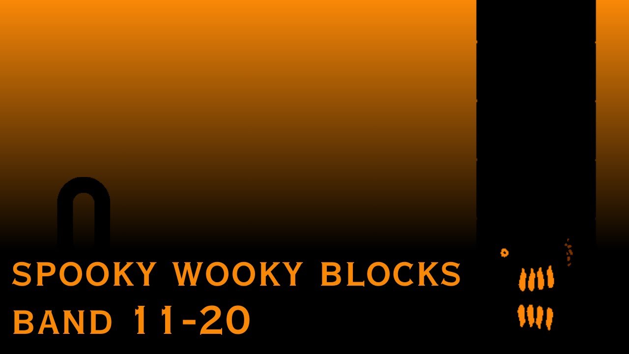 Spookywooky blocks band (SPWOBB) 11 - 20 Halloween special