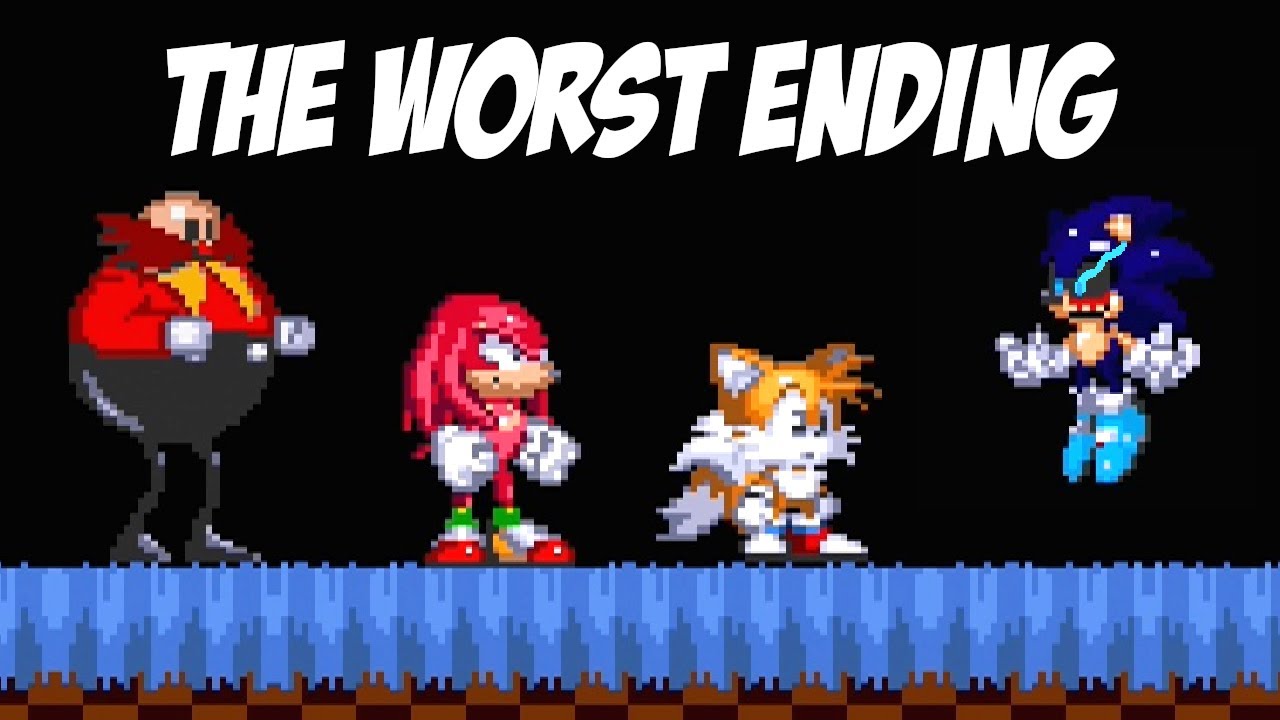 Все выжили!!.. НО ЭТО ХУДШИЙ КОНЕЦ?!?! Sonic.exe: The Bad Time Collection, раунд 1