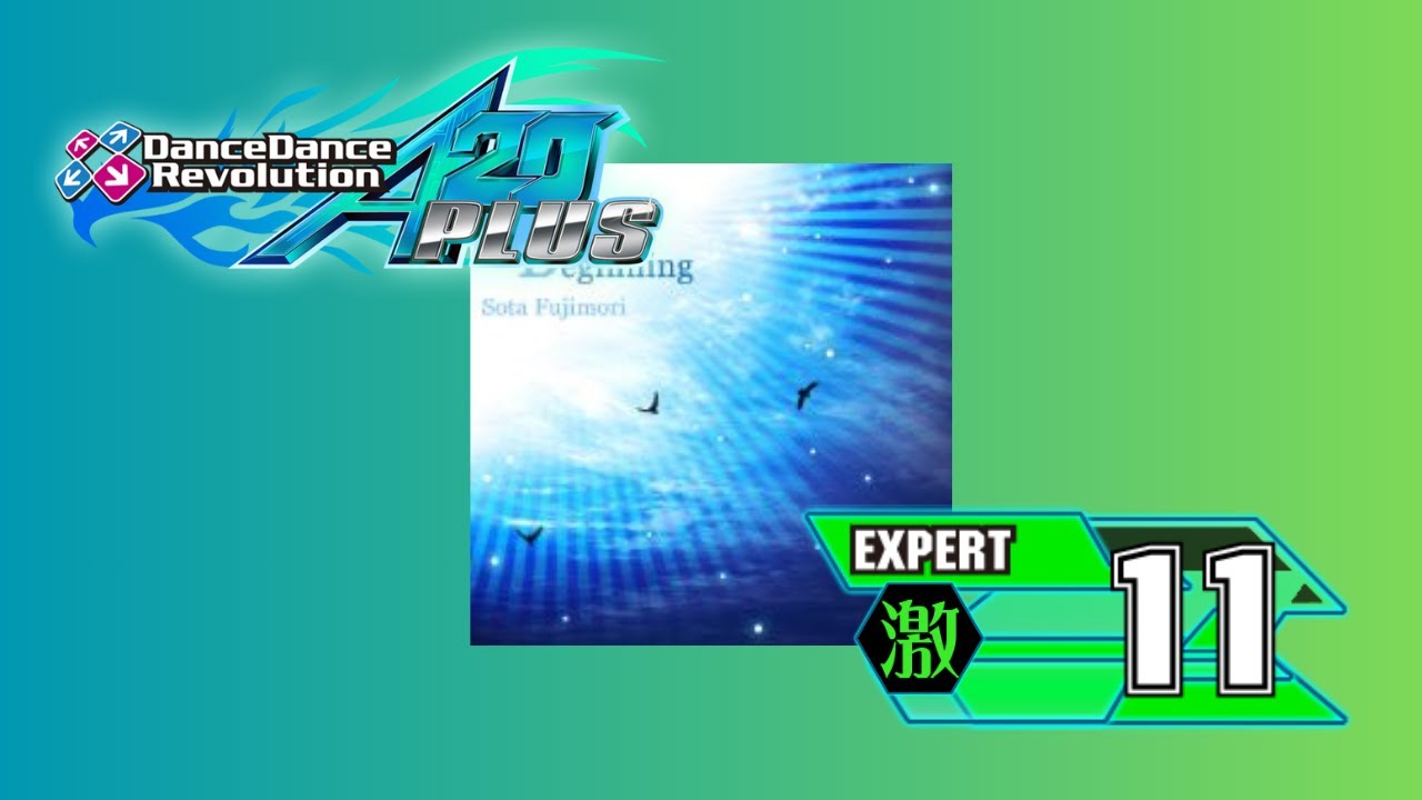 So... score's good | [Dance Dance Revolution A20 Plus] New Beginning - Expert Double 11, Stage Clear