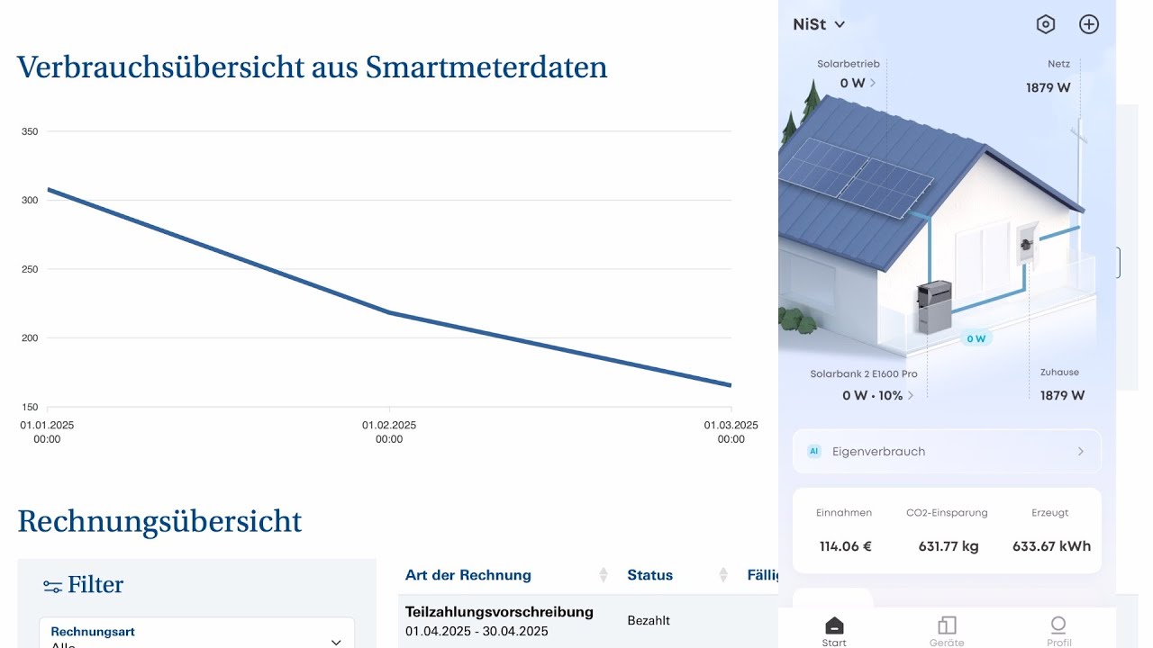 Anker Solix Solarbank 2 Pro - 1. Quartal 2025 Statistik - JetLoneStarr