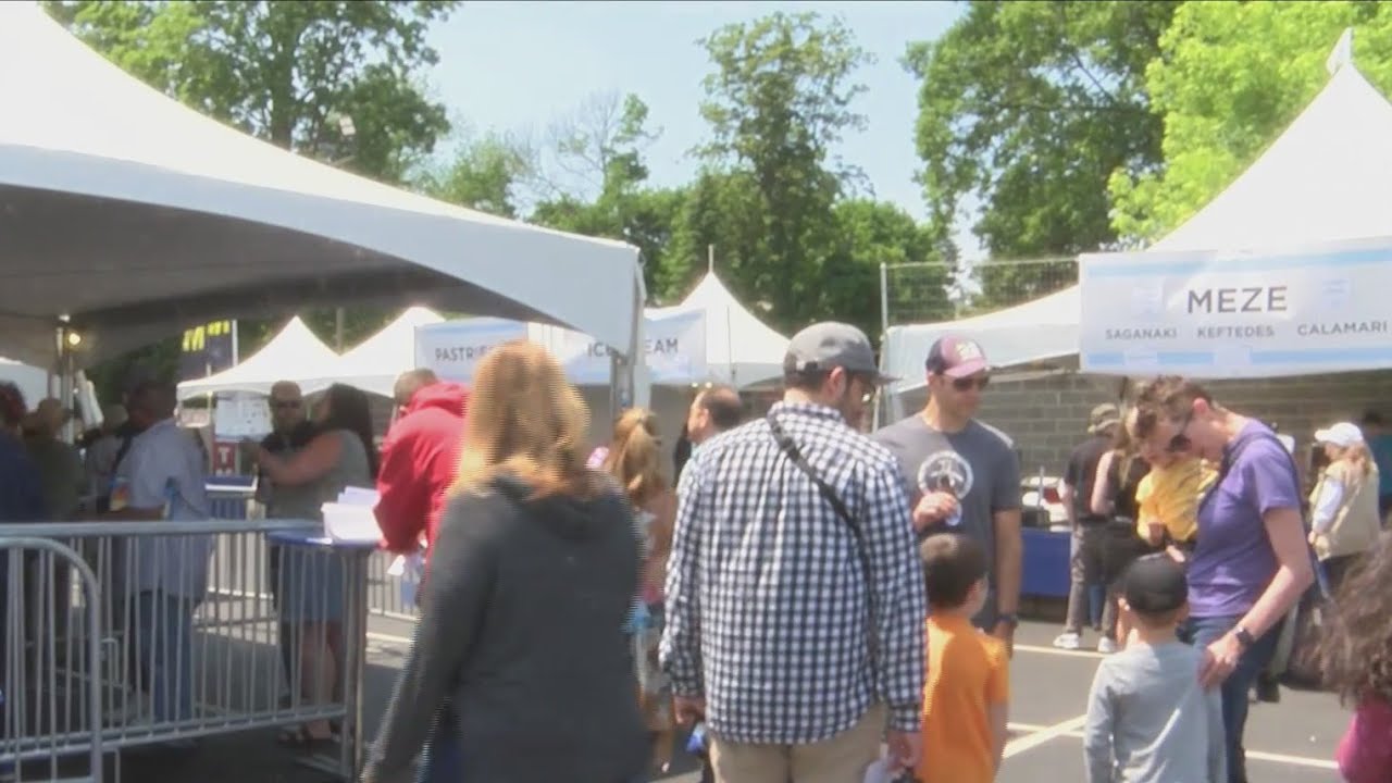 Last day of the annual Greek Festival