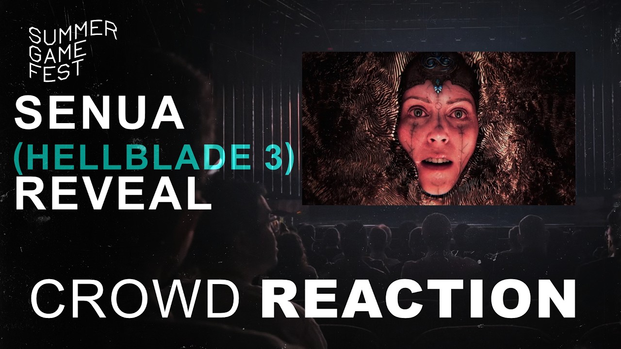 Анонс Senua (Hellblade 3) &mdash; Реакция толпы на Xbox Fanfest