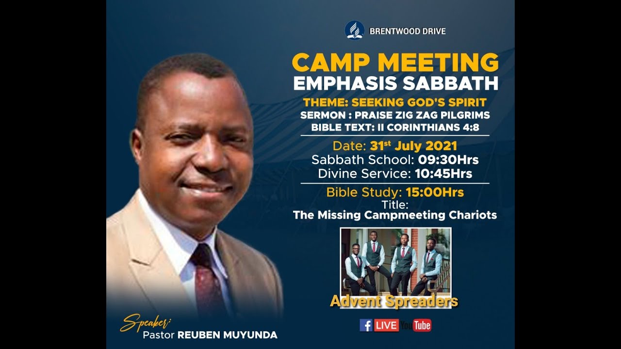 Campmeeting Promotion Sabbath - Bible Study: The Missing Campmeeting Chariots