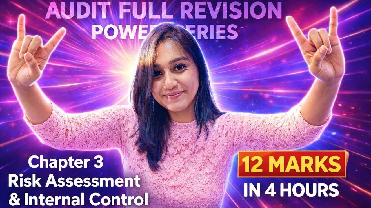 CA Audit Inter Full Revision Series with Conceptual Clarity| Exam oriented Chapter 3 PART 1