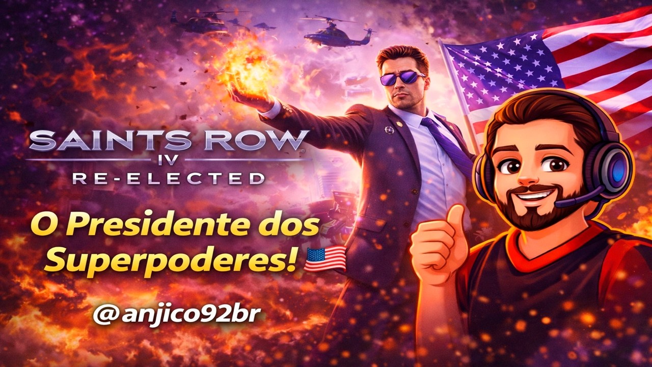 🔴Saints Row IV Re-Elected: O Presidente dos Superpoderes! 🇺🇸🔥