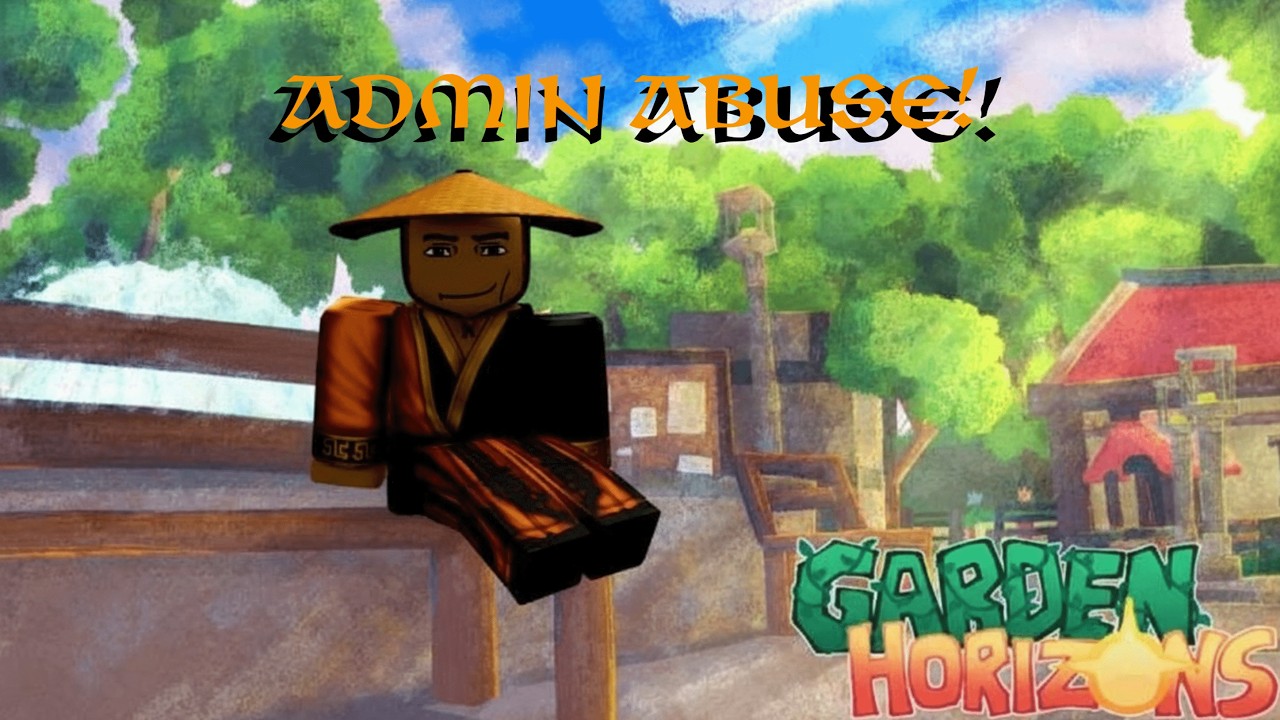 🔴Garden Horizons Admin Abuse Live #roblox #shorts
