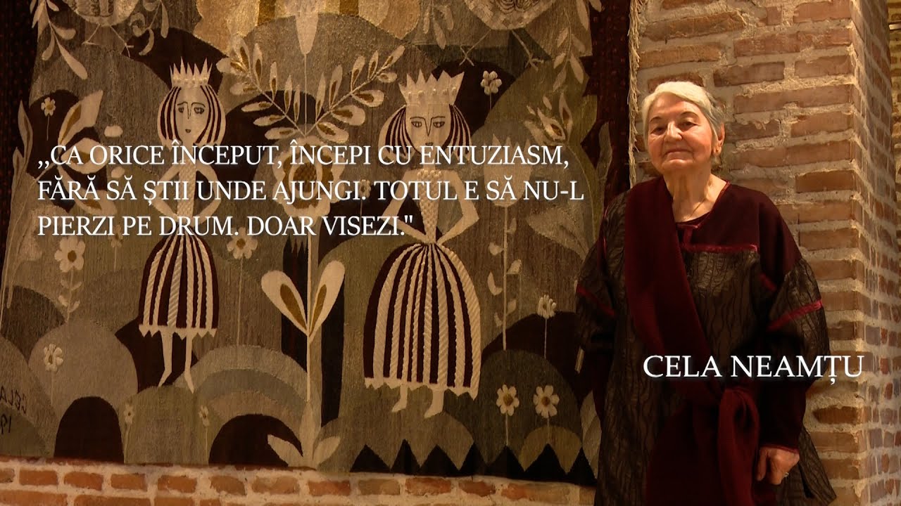 Cela Neamțu - doamna tapiseriei românești #forumcultural