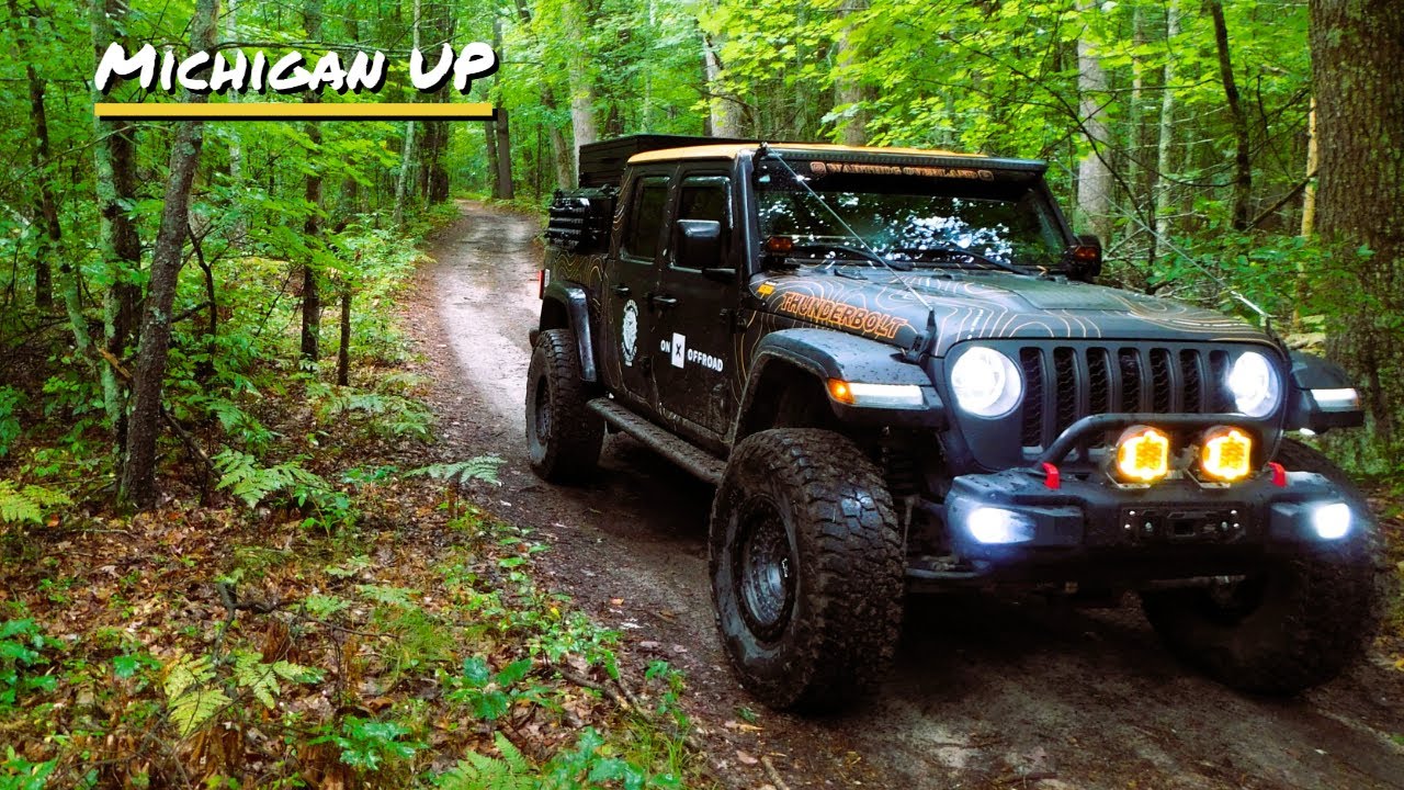 The Surprising BEAUTY of Off-Roading in Michigan's Forests
