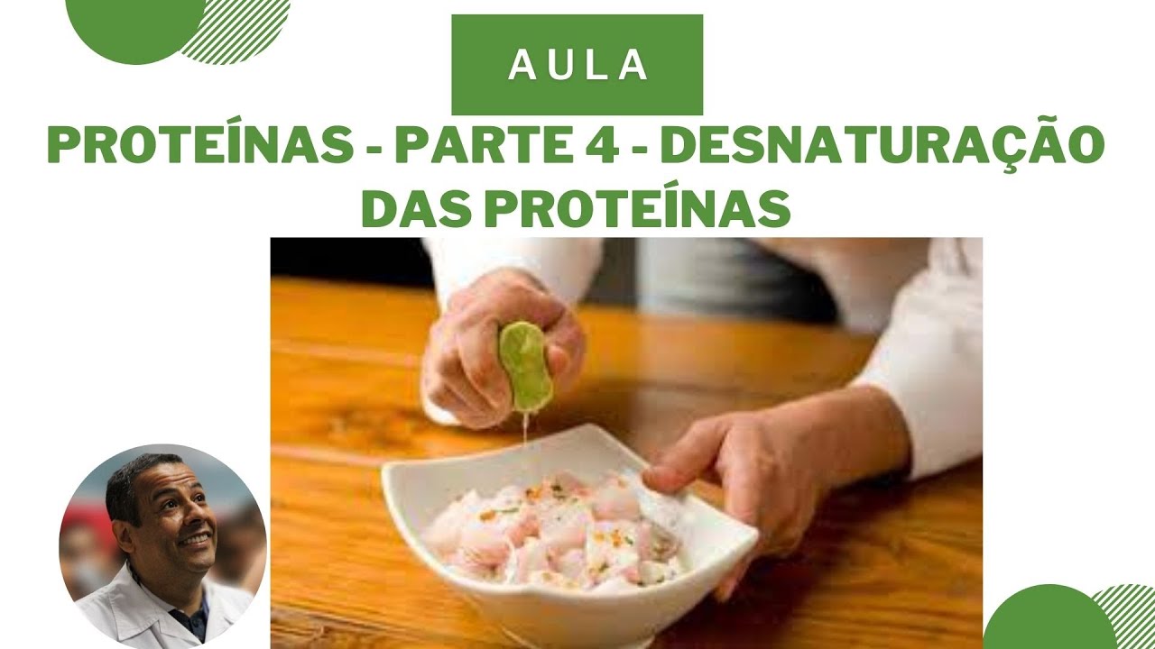 DESNATURAÇÃO DAS PROTEÍNAS