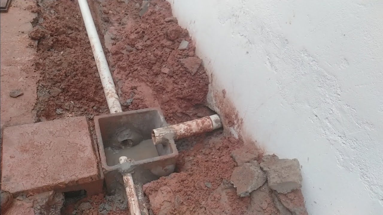 COMO FAZER UM ESGOTO NOVO APROVEITANDO UM PARTE DO ESGOTO VELHO...