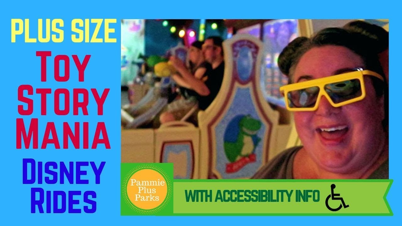 Toy Story Mania - Plus Size Disney Rides - 2018