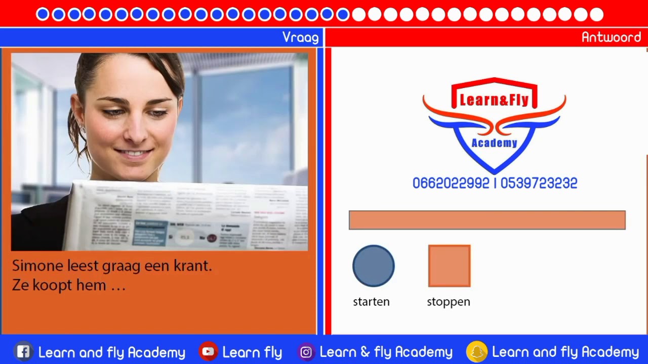 Spreekvaardigheid A1 serie 8
