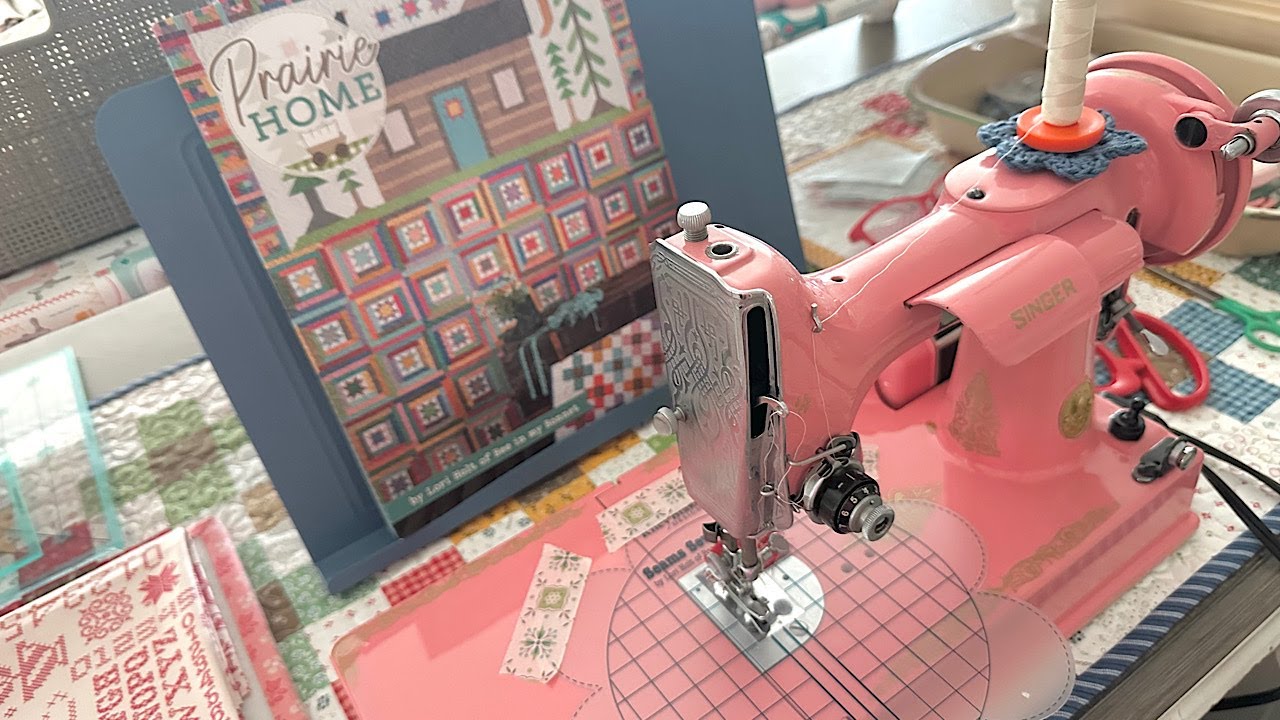 Sewing Space with Vintage Notions Close Ups!!