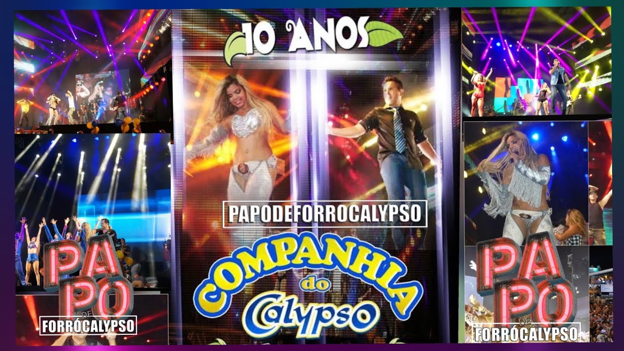 5° DVD COMPANHIA DO CALYPSO 10 ANOS COMPLETO - AO VIVO EM ARACAJU