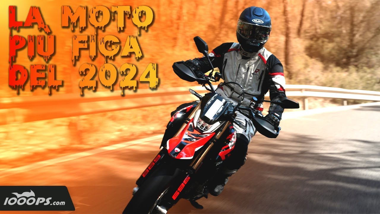 Incredibilmente figa! Ducati Hypermotard 698 Mono RVE Test 2024 sulla strada di campagna