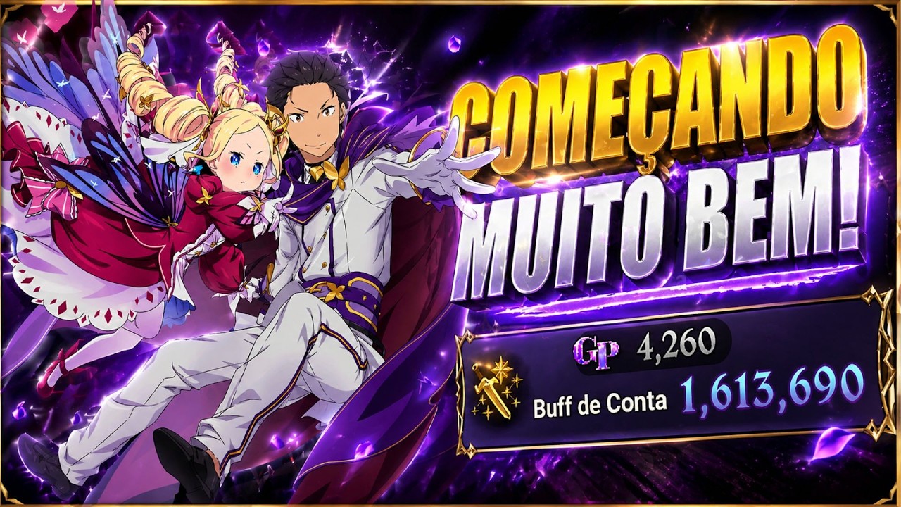O MELHOR MOMENTO &Eacute; AGORA ??? VALE A PENA COME&Ccedil;AR A JOGAR 7DS GRAND CROSS !!! COME&Ccedil;ANDO MUITO BEM !!!