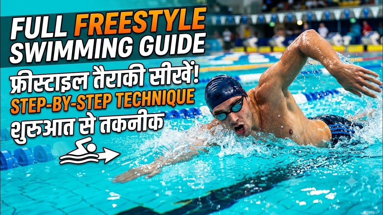 Complete Swimming Tutorial for Beginners | Step by Step Swimming सीखें | 360swim