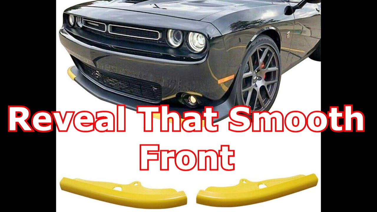 Remove Your Challenger Yellow Splitter Bumper Guards Easily