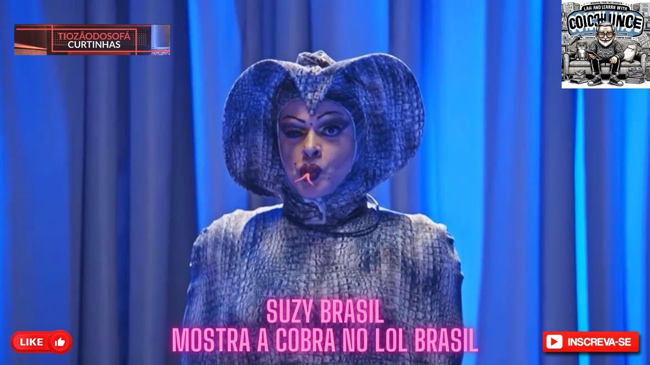 Suzy Brasil Solta a Cobra no LOL