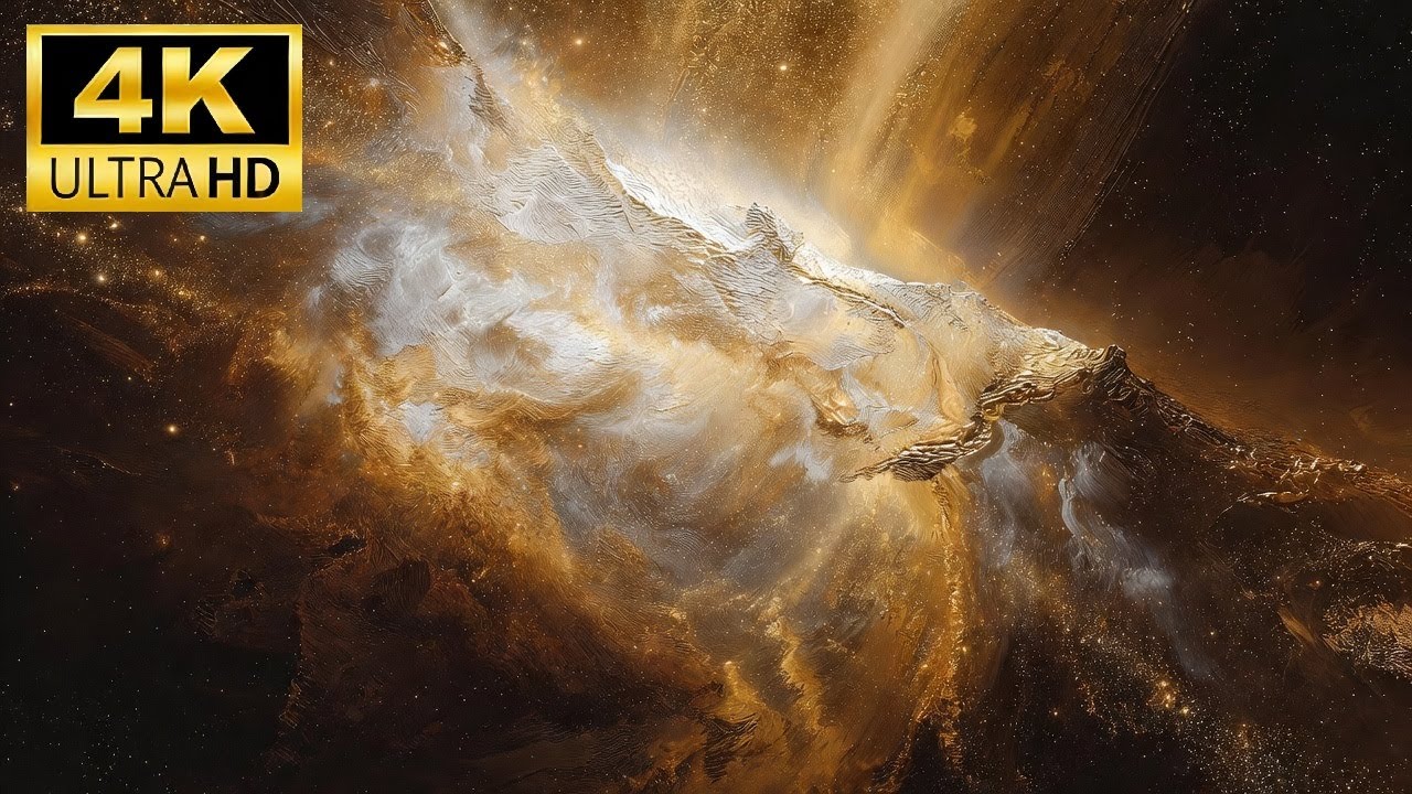4K Space Oil Painting – Mesmerizing Frame TV Art | Celestial Screensaver