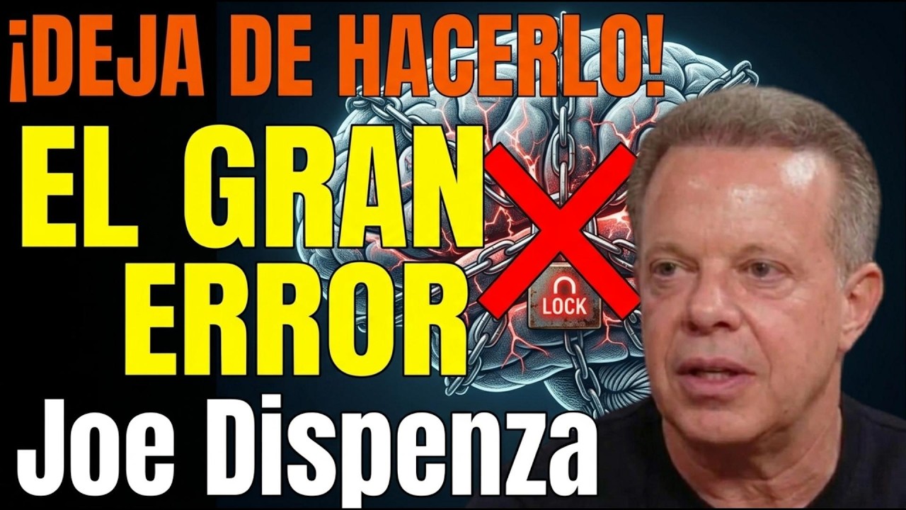 &iexcl;Deja de visualizar as&iacute;! La raz&oacute;n cient&iacute;fica de Joe Dispenza por la que no funciona