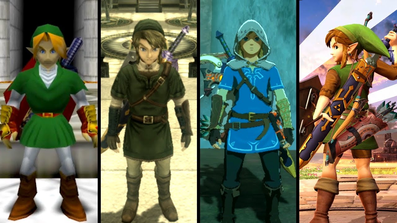 Evolution of Adult Link (1998-2020)