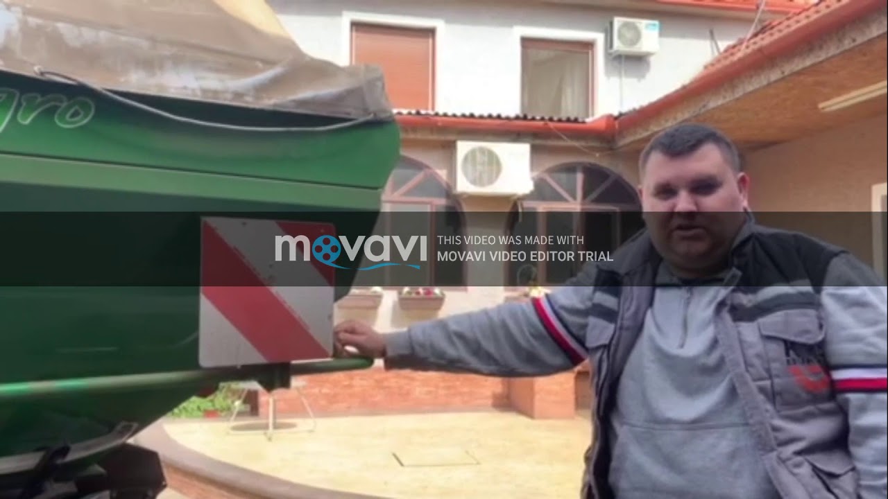 Adjustment DONDER Fertilizer Spreader- Podešavanje rasipača DONDER