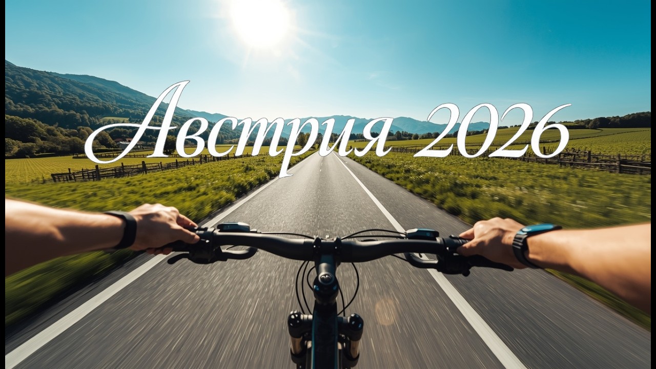 Велопрогулка от первого лица 🚴 Верхняя Австрия | Без слов и музыки | POV Cycling