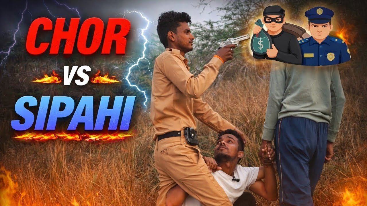 चोर सिपाही💥🔥#treanding #video #avdhicomedy #desicomedy #youtuber #gaon #funnyvideo #viralvideos 