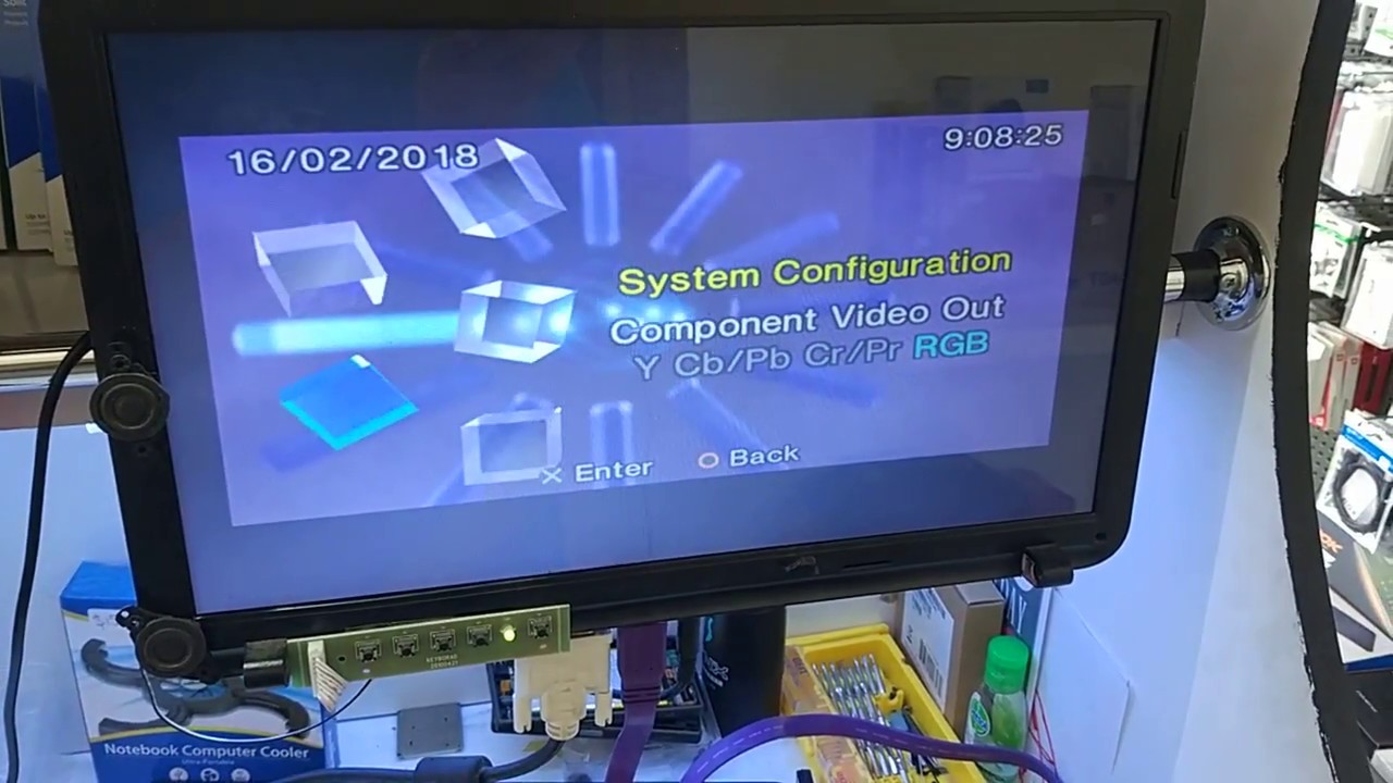 Решение для черного экрана PlayStation 2 RGB в CMYK
