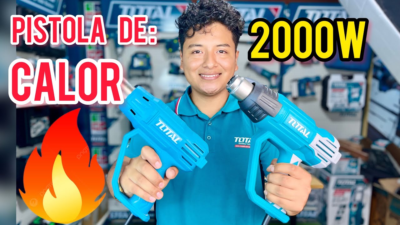 Pistola de calor 2000w TOTAL