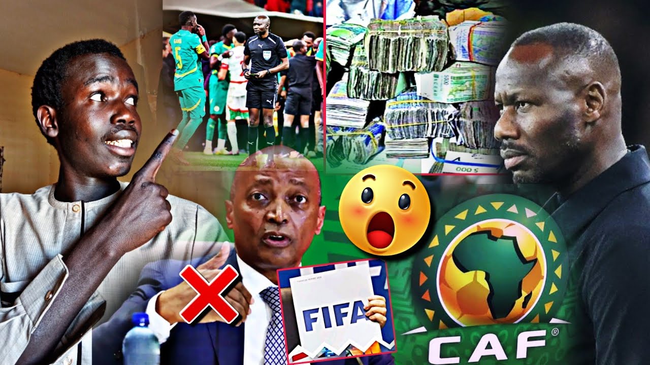 Kawtef 😳 CAF Sanctione le Sénégal Mauvaise nouvelle Pape Thiaw 100.000$ 5 Match suspendu 