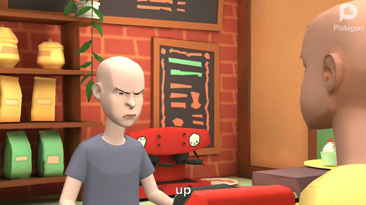 Classic caillou get 3 jobs/fired/grounded