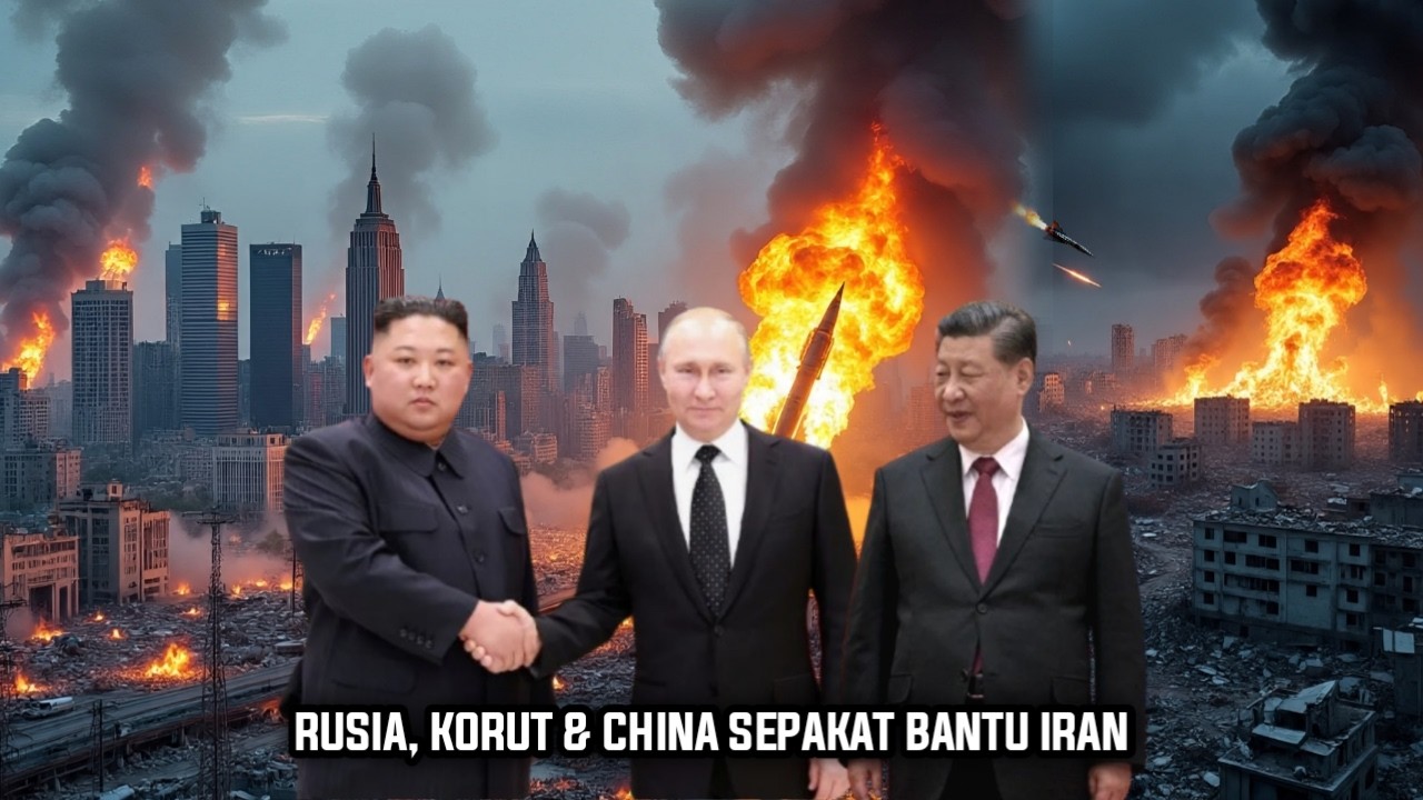 🔴 PERANG DUNIA KE 3 DIMULAI ~ Rusia , China & Korut sepakat bantu Iran hadapi Amerika ditimur tengah